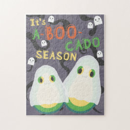Halloween A-BOO-Cado Spooky Cute Avocado Spöken Pussel