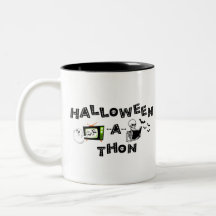 Halloween-a-thon 2 Sided Mugg
