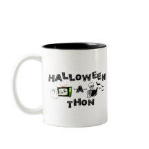 Halloween-a-thon 2 Sided Mugg