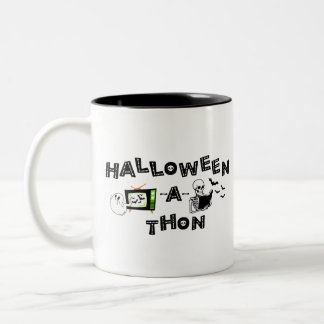 Halloween-a-thon 2 Sided Mugg