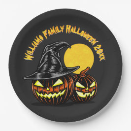 Halloween Add Family Namn-år Anpassa 9 tum