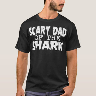 Halloween Adult Costume Scary Dad Of The Shark T Shirt