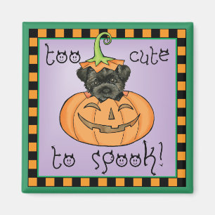 Halloween Affenpinscher Magnet
