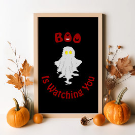 Halloween-affisch | Boo ser dig Poster