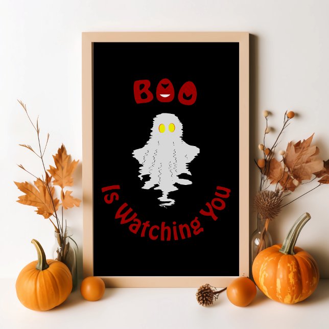 Halloween-affisch | Boo ser dig Poster (Skapare uppladdad)