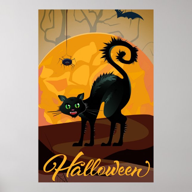 Halloween-affisch Poster (Framsidan)