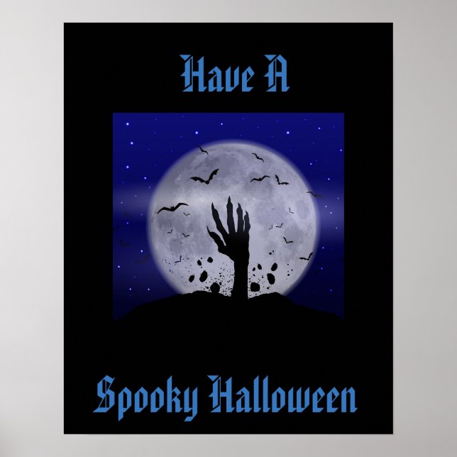 Halloween-affisch Poster (Framsidan)