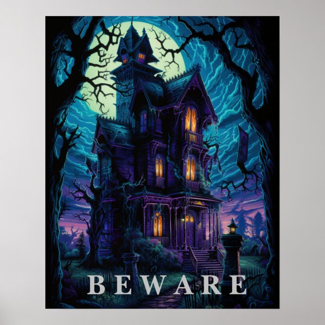 Halloween-affisch Poster (Framsidan)