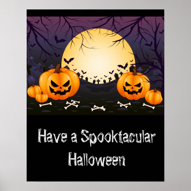 Halloween-affisch Poster (Framsidan)