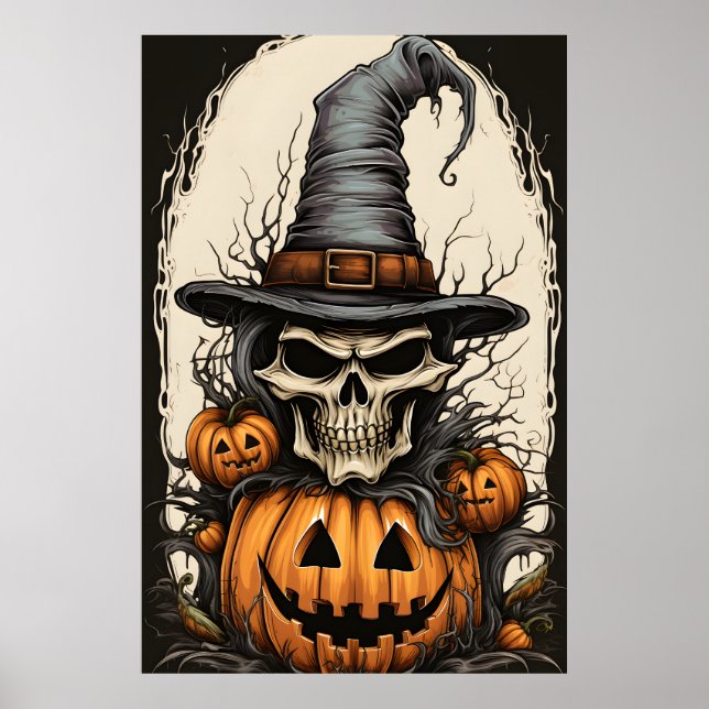 Halloween-affisch Poster (Framsidan)