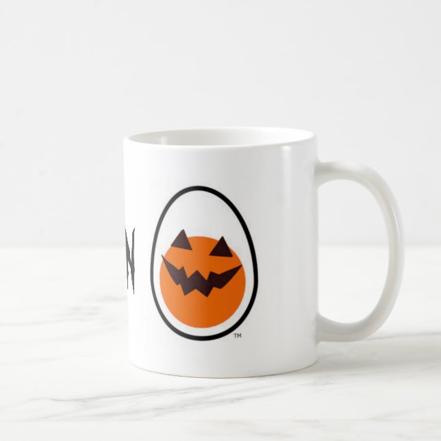 Halloween-ägg Kaffemugg (Höger)