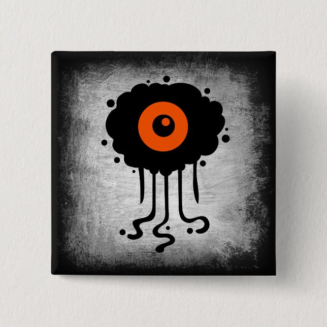 Halloween Alien Cyclops-knapp Knapp (Framsida)
