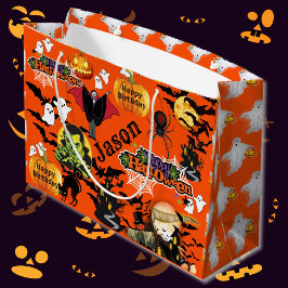 Halloween Allt Grattis på födelsedagen NAMN Spöken