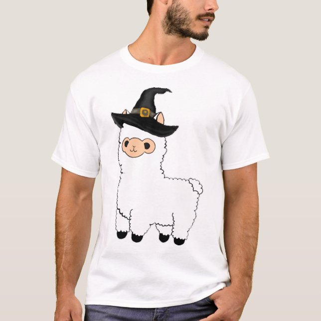 Halloween-alpacka T Shirt (Framsida)