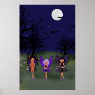 Halloween-Älvor Hallow Sisters Poster