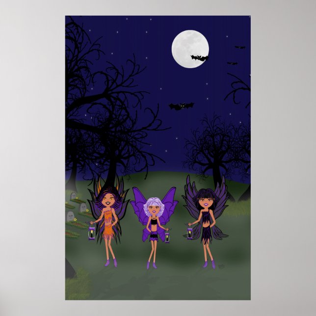 Halloween-Älvor Hallow Sisters Poster (Framsidan)