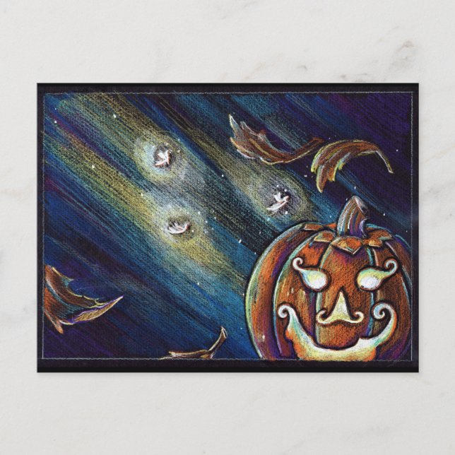 Halloween-andan Vykort (Framsida)