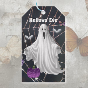 Halloween-ande Presentetikett