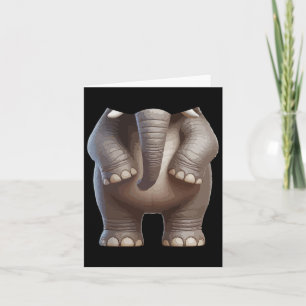 Halloween Animal Costume Cosplay Elephant Matching Kort