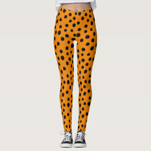 Halloween Animal Mönster Leggings