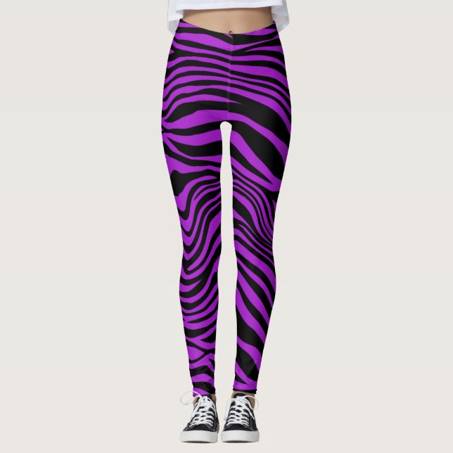 Halloween Animal Mönster Leggings (Framsida)