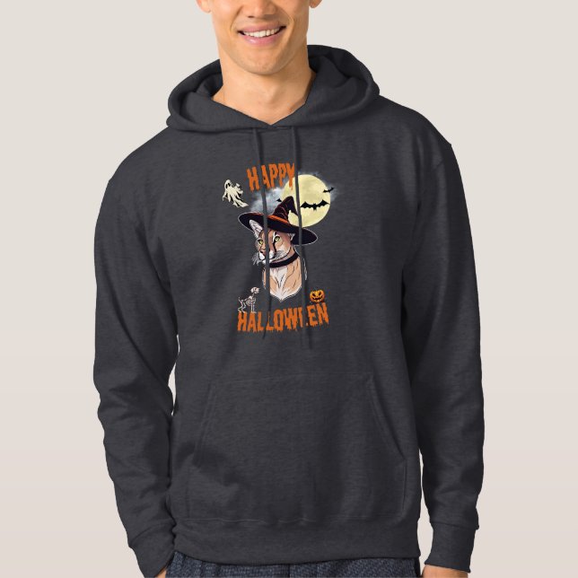 halloween animals hoodie (Framsida)