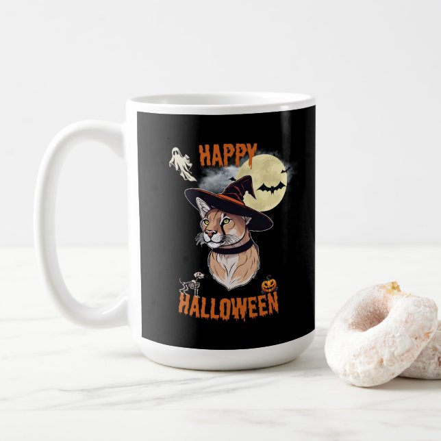 halloween animals kaffemugg (Med munk)