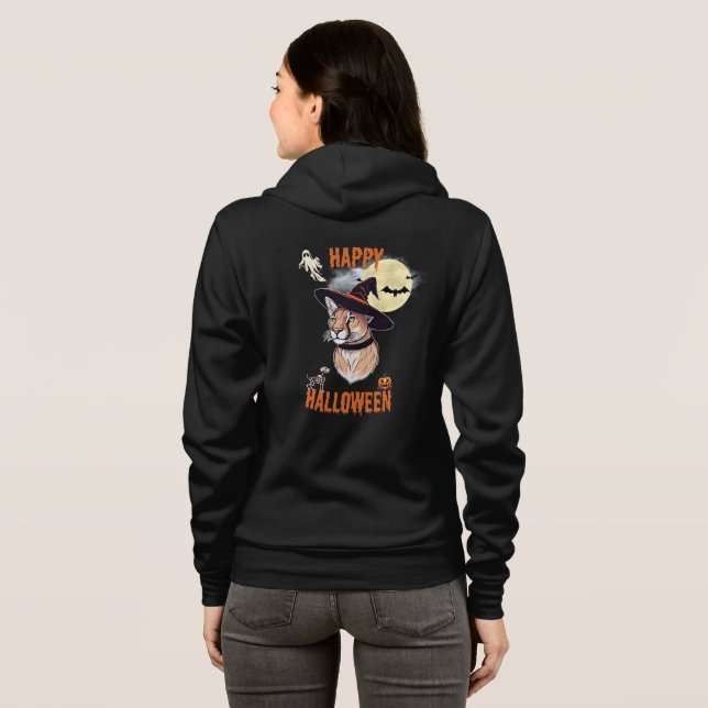 halloween animals t shirt (Hel baksida)