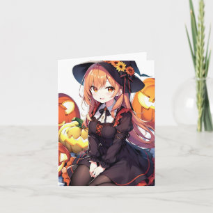 Halloween Anime D Kort