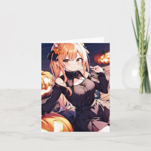Halloween Anime M Kort