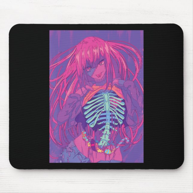 Halloween Anime Spooky Anime Girl Waifu Scary Musmatta (Framsidan)