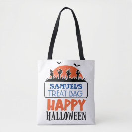 Halloween Anpassad Godis & Gods Tygkasse