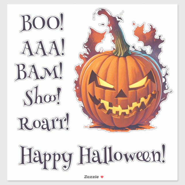 Halloween-Anpassade-dekal Klistermärken (Ark)