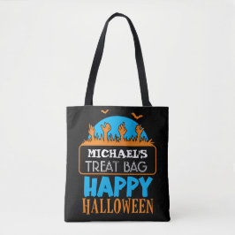 Halloween Anpassningsbar Candy & Treat Tote Bag Tygkasse