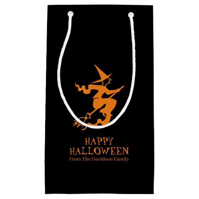 Halloween-anpassningsbar för svart orange (Framsidan)