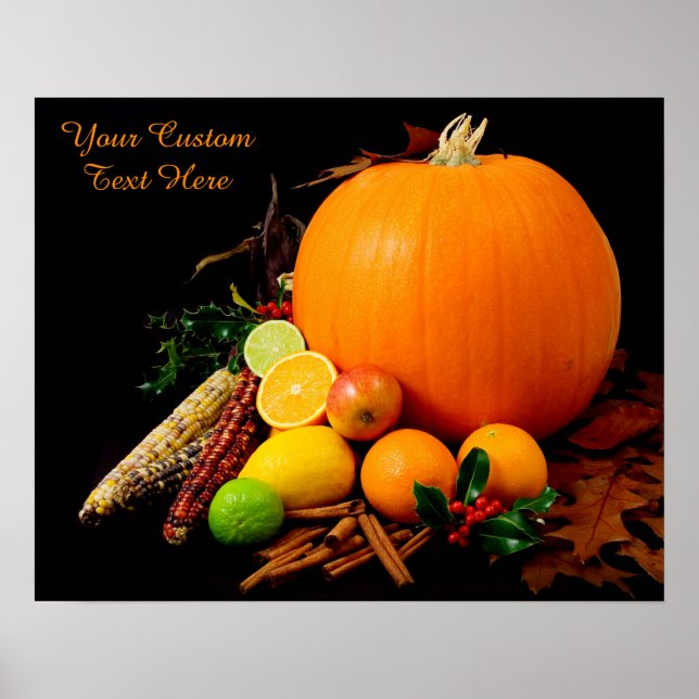 Halloween-anpassningsbar poster (Framsidan)