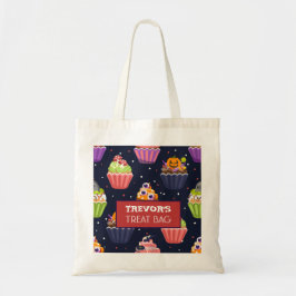 Halloween Anpassningsbar Treat & Candy Tote Bag Tygkasse