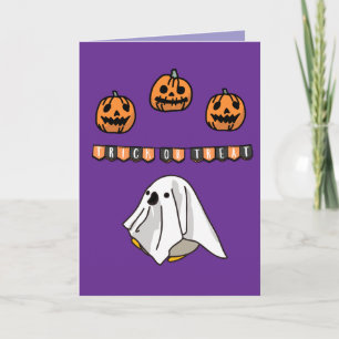 Halloween-Anpassningsbar Whimsical Funny Modern Li Kort