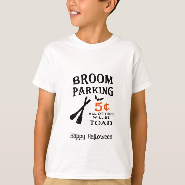 Halloween-Anpassningsbar Whimsical Funny Modern T Shirt (Framsida)