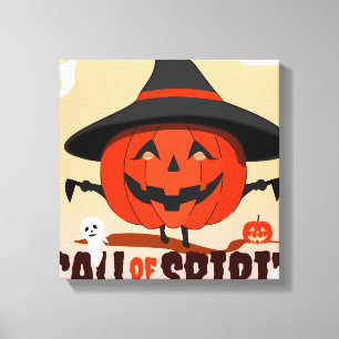 Halloween-anrop till Spirit Canvastryck