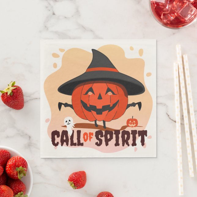 Halloween-anrop till Spirit Pappersservett (Insitu)