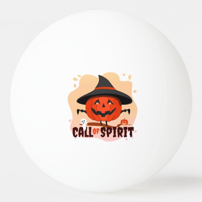 Halloween-anrop till Spirit Pingisboll (Framsidan)