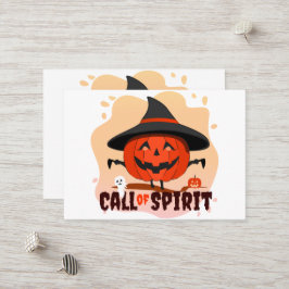 Halloween-anrop till Spirit Rabattkort