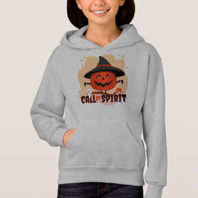 Halloween-anrop till Spirit T Shirt (Framsida)
