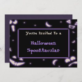 Halloween Ansikte Inbjudningar