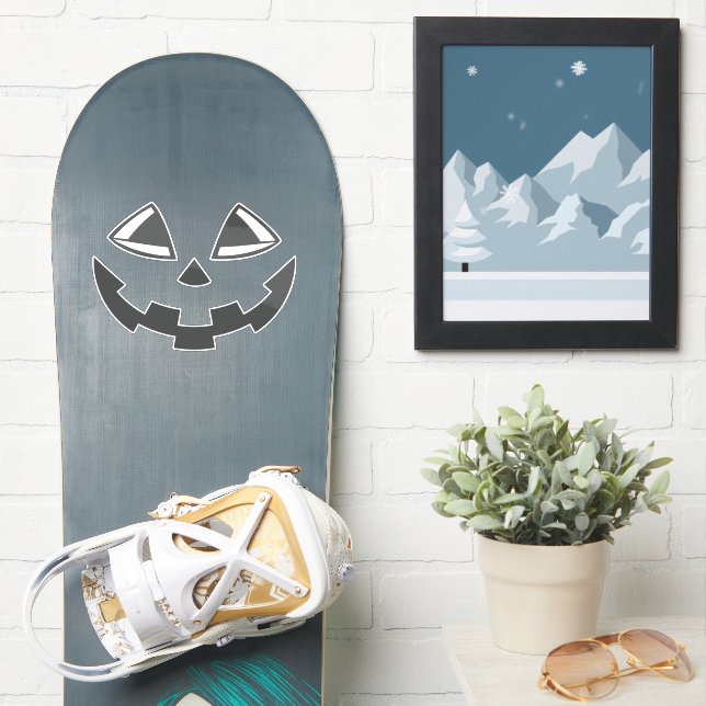 Halloween ansikte klistermärken (Snowboard)