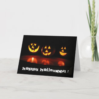 halloween ansikte kort