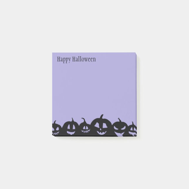 Halloween-anteckningar Post-it Block (Framsida)