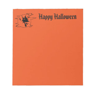 Halloween-Anteckningsblock Anteckningsblock