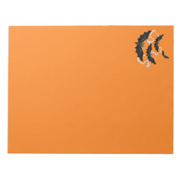 Halloween-Anteckningsblock-Fladdermöss Anteckningsblock